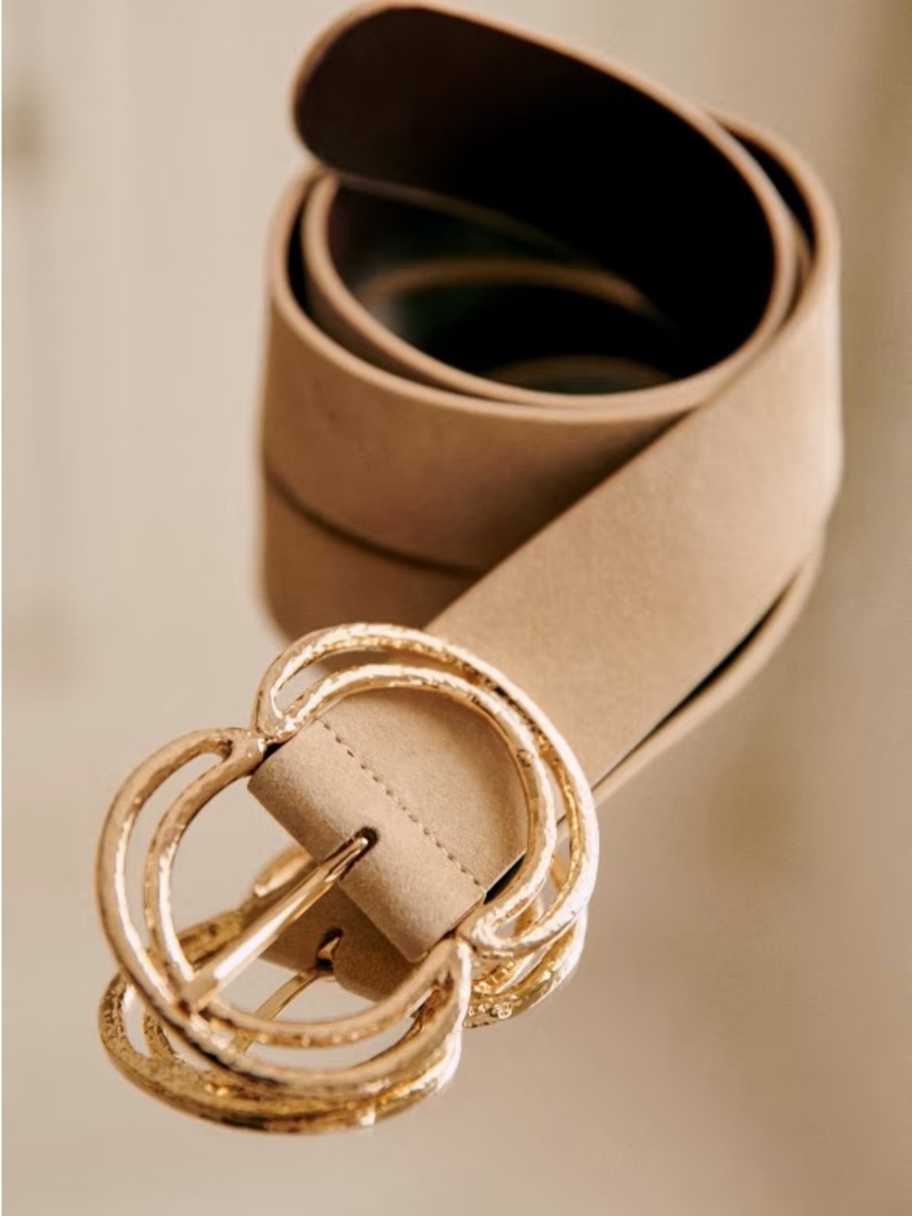 SÉZANE SELENA BELT. Sandstone